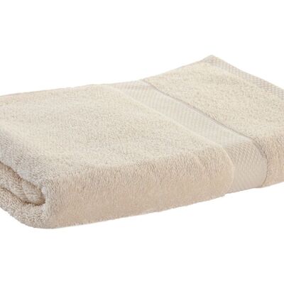 COTTON TOWEL 70X140X1 600GSM SHOWER CREAM TX200364