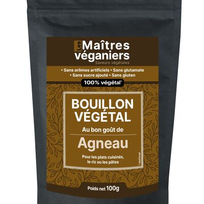 Bouillon végétal - Agneau - Sachet 100g