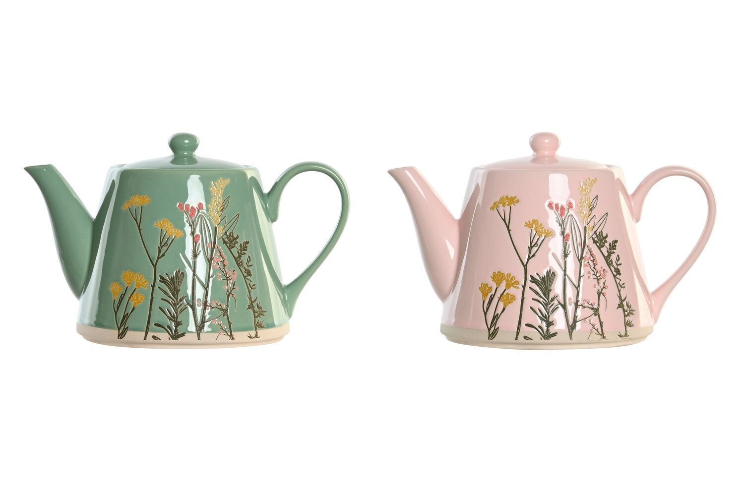 TEEKANNE AUS STEINZEUG 21X14X13,5 850ML BOTANICO 2 SORTIMENTE. PC204911