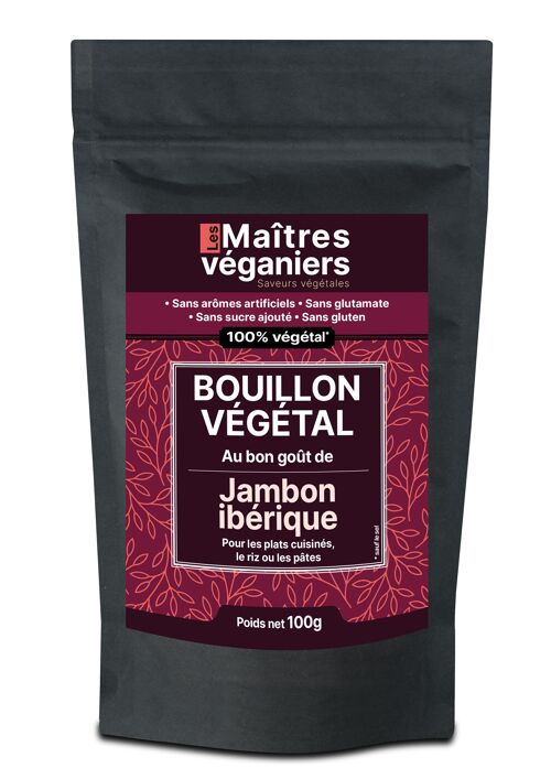 Bouillon végétal - Jambon Ibérique - Sachet 100g