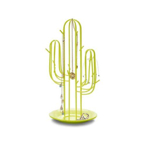 Soporte joyas,Cactus,verde,metal