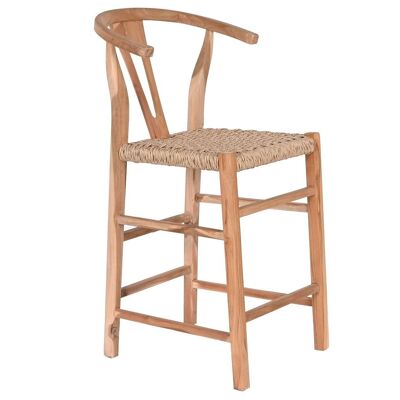 TABOURET FIBRE TECK 52X55X98 NATUREL MB208038