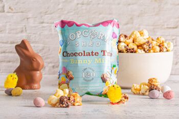 Pack de collations de pop-corn trio de chocolat - Bunny Mix 1