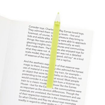 Marque-pages - Bookmark-Marcapagas- Buchzeichen, Graphite, vert 2
