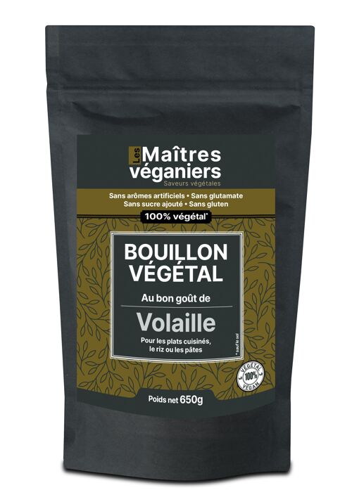 Bouillon végétal - Volaille - Sachet 650g