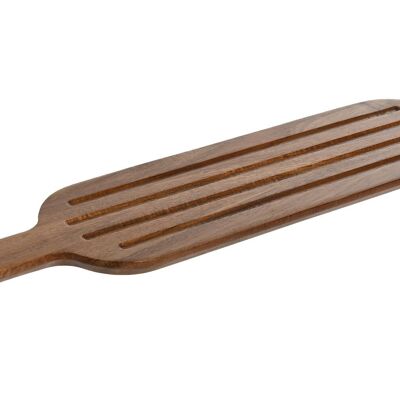 ACACIA CUTTING BOARD 44X10.5X1.5 NATURAL BREAD PC212749