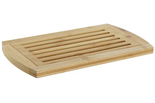 Tabla Cortar Bambu 36X21X2 Pan Natural PC207691