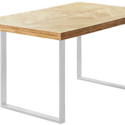 SPIKE FIXED DINING TABLE 150 x 90 CM NORDISH / WHITE. OK1367