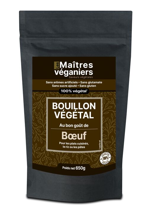 Bouillon végétal - Bœuf - Sachet 650g