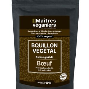 Bouillon végétal - Bœuf - Sachet 650g