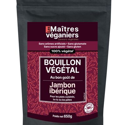 Vegetable broth - Iberian ham - 650g bag