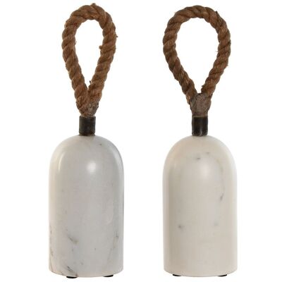 ROPE STONE DOOR HOLDER 11X11X38 NATURAL SP213901