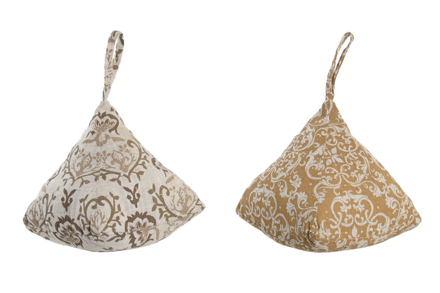 DOOR STOP POLYESTER 17X17X20 BAROQUE 2 ASSORTED. SP203686