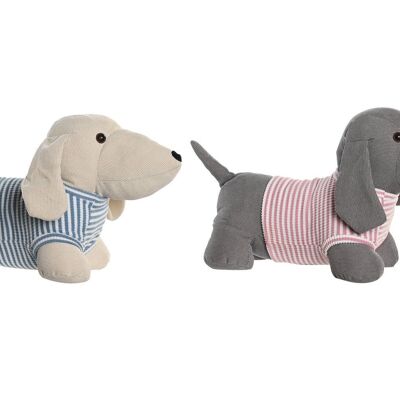 DOOR STOP POLYESTER 37X18X20 DOG 2 ASSORTED. SP204454