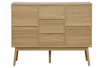 CONSOLE TENDANCE 115 x 40 CM PLACAGE Frêne. OK1474 6