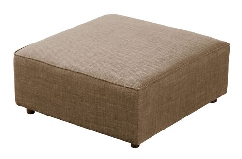 PUFF 90 X 90 CM SOFÁ MODULAR MOU TEJIDO BEIGE. OK1493