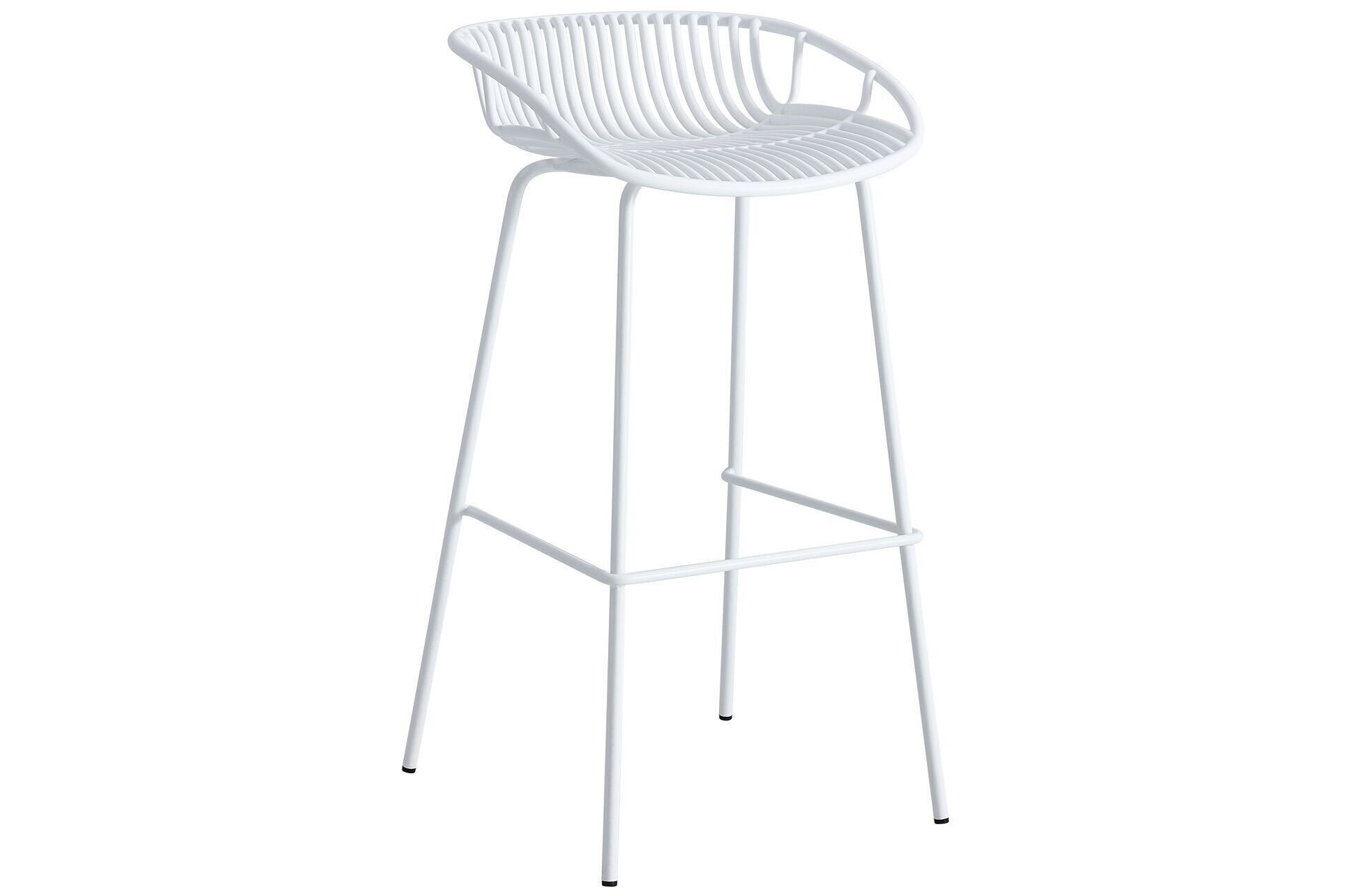 SGABELLO ALTO CONCHIGLIA BIANCA. OK1513