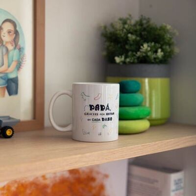 Mug "Dad, thank you for being there every step of the way"