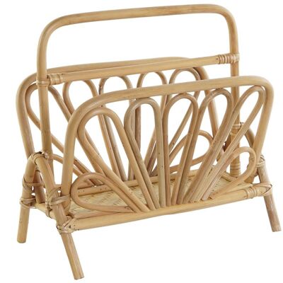 RATTAN-ZEITSCHRIFTENSTÄNDER 44X27X41 NATUR MB207548