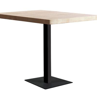 MESA MOSS 80 X 60 CM ROBLE NORDISH / NEGRO. OK1566