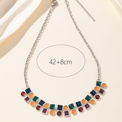 Stainless Steel Chain Necklace 24AHCC003