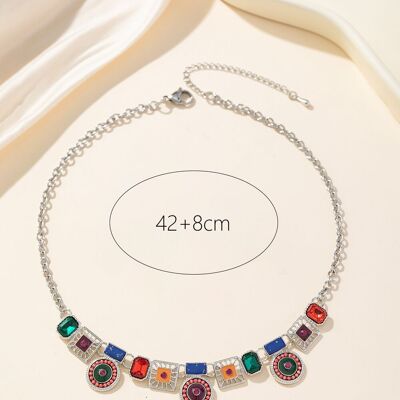 Stainless Steel Chain Necklace 24AHCC006