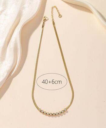 Collier Ras De Cou Acier 24CCA008 5