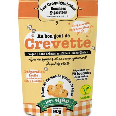 Croquignolettes - Crevette - Sachet 90g