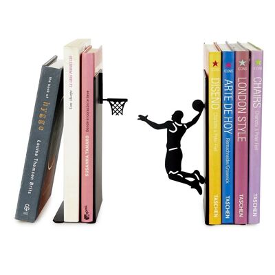 Book holder, Slam Dunk, black, metal