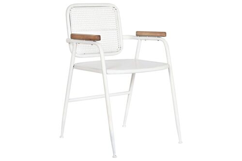 Silla Metal 51X56X78 Blanco MB212463