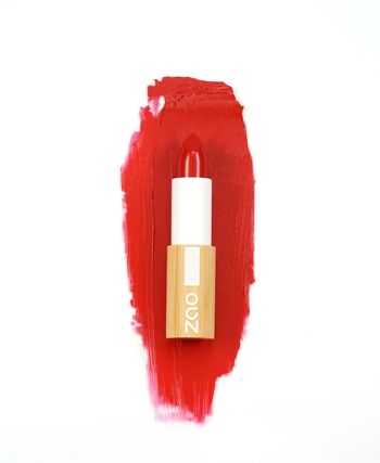 Rouge à lèvres audacieux 420 The Red - Rechargeable & vegan - 90% naturel 1