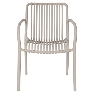 PP CHAIR 55X57X79.5 STACKABLE BEIGE MB211145