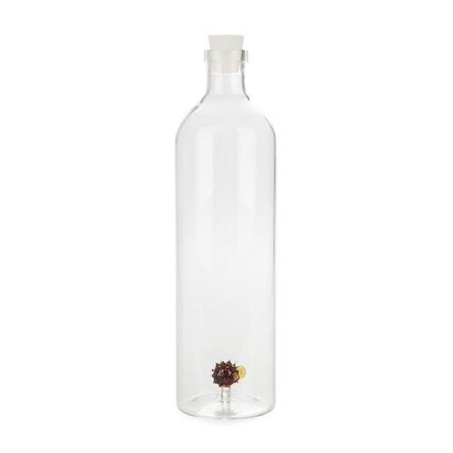 Bouteille-Bottle-Botella-Flasche,Globefish,1.2 L,ambre
