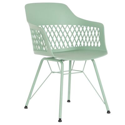 Silla Pp Metal 57X57X80,5 Verde MB202796