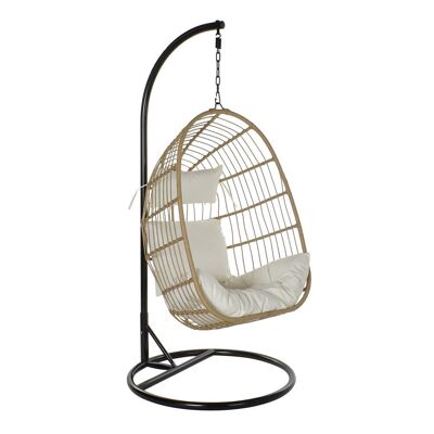 Synthetic Rattan Hanging Armchair 60X80X100 With Base MB192459