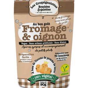 Croquignolettes - Fromage & Oignons - Sachet 90g