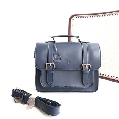 Bolso de mano Vegan Navy