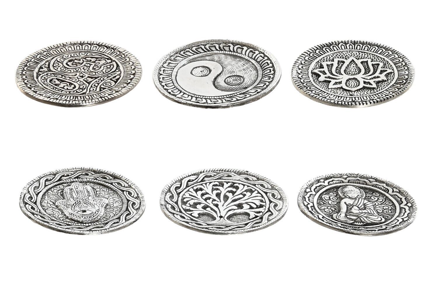 PORTE ENCENS ALUMINIUM 9X9X1 FLEUR DE LOTUS 6 SUD IN212448