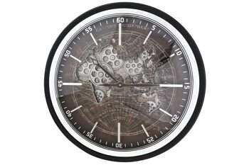 HORLOGE MURALE EN FER 59,5X8,5X59,5 MOUVEMENT RE198994 1