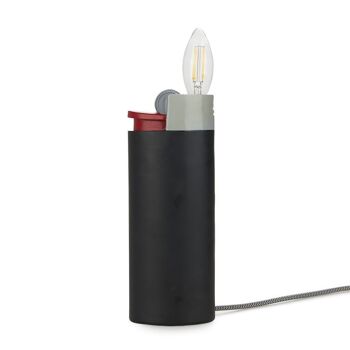 Lampe de table-Table lamp-Table lamp-Tischleuchte Lighter black 1