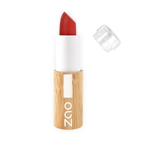 Tester Daring lipstick (Bamboo) 420 The Red - Refillable & vegan - 90% natural