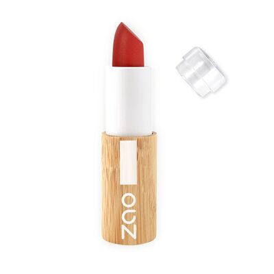 Tester Daring Lippenstift (Bamboo) 420 The Red – Nachfüllbar & vegan – 90 % natürlich