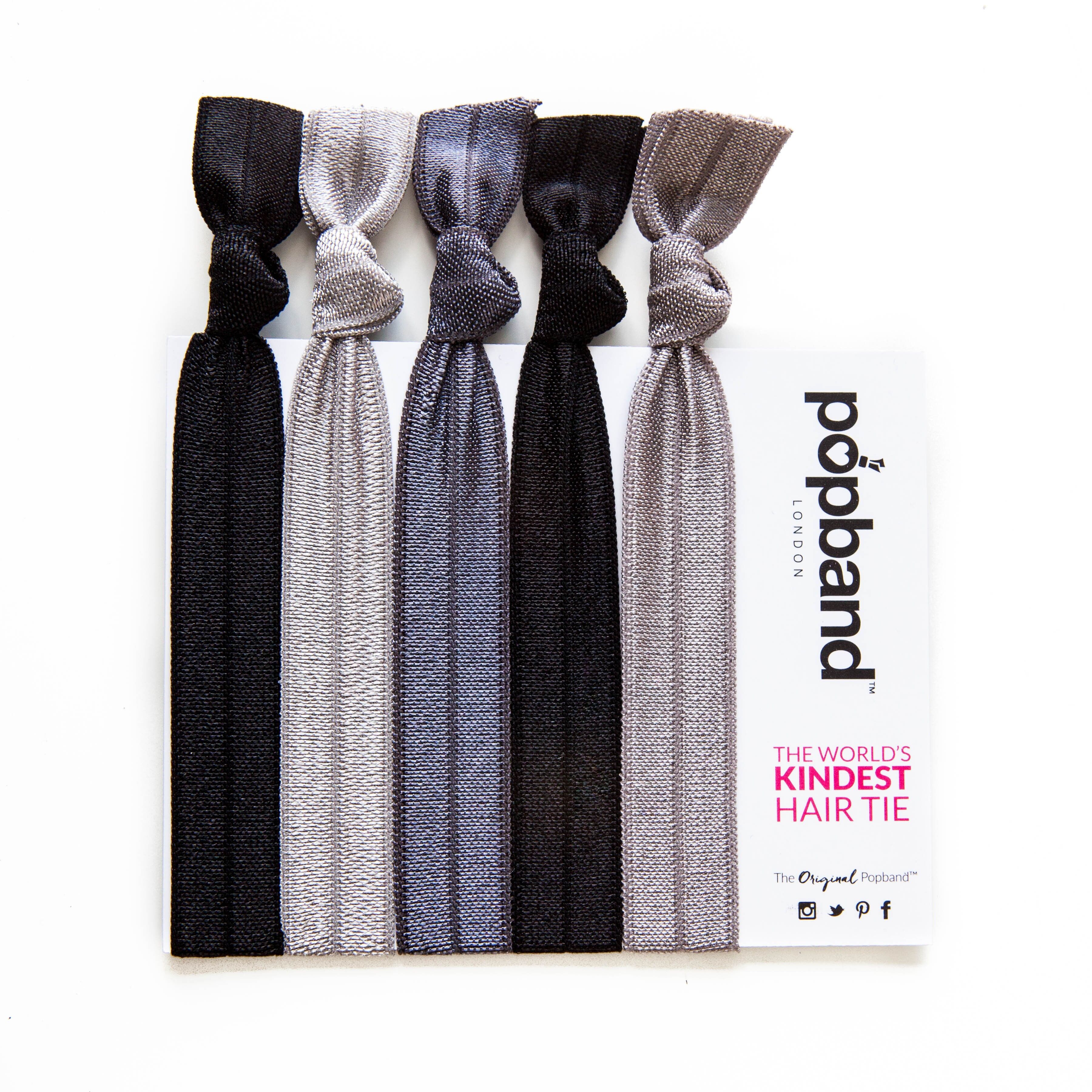 BANDAS DE PELO CON TINTA POPBANDS NEGRO