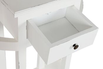 Caobilla Couloir 77x31x180 Blanc Cassé MB211292 4