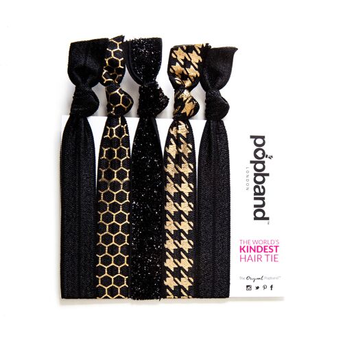 Popband nightlife hairbands 5 pack