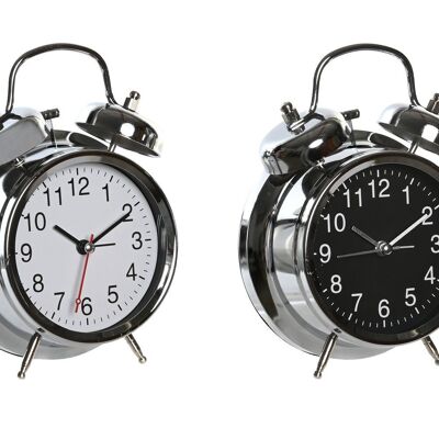 Reloj Despertador Metal 12X6X17 Campana 2 Surt. RE206349