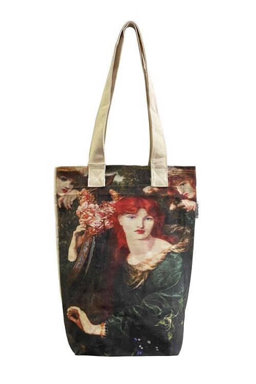 La Ghirlandata Pre Raphaelite Cotton Tote Bag (Pack Of 3) - Multi