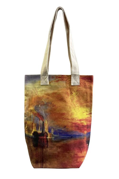 Turner's The Fighting Temeraire Cotton Tote Bag (Pack Of 3) - Multi