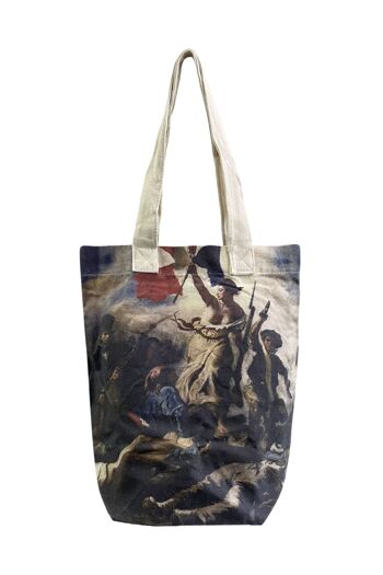 Delacroix's Liberty Leading The People Art Print Sac fourre-tout en coton (lot de 3) - Multi 1
