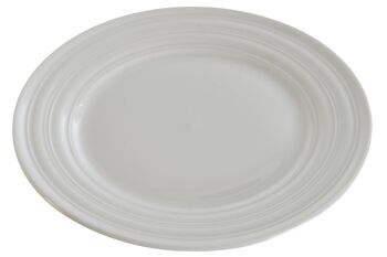 ASSIETTE SET 4 PORCELAINE 27X27X2 BLANC PC208142 3